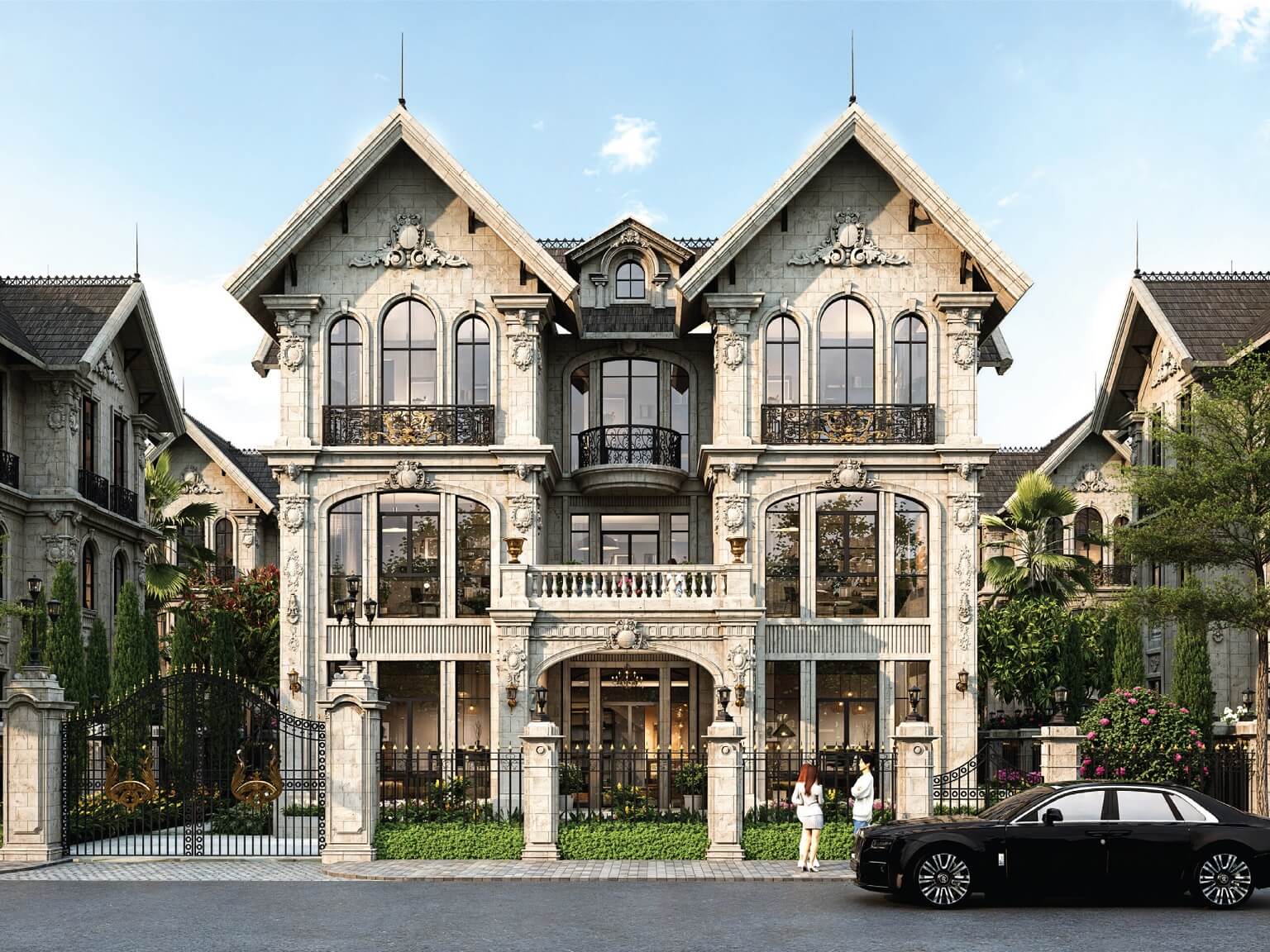 biệt thự noble palace riverside cẩm đình phúc thọ