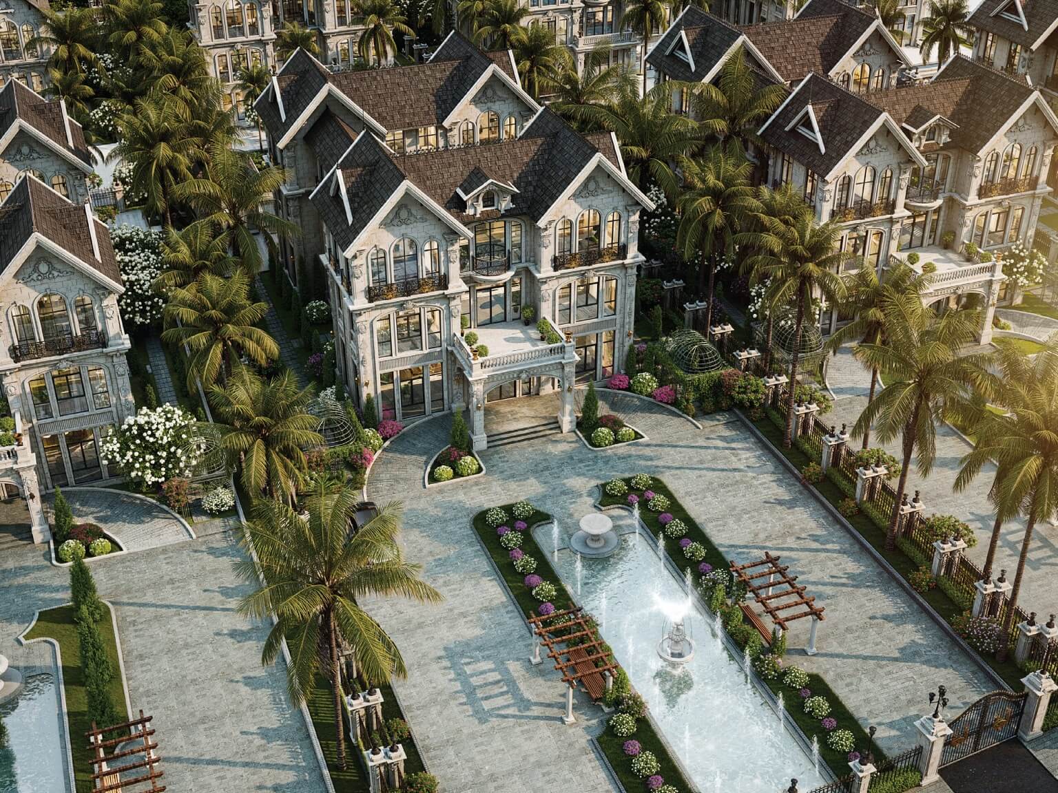 biệt thự noble palace riverside cẩm đình phúc thọ