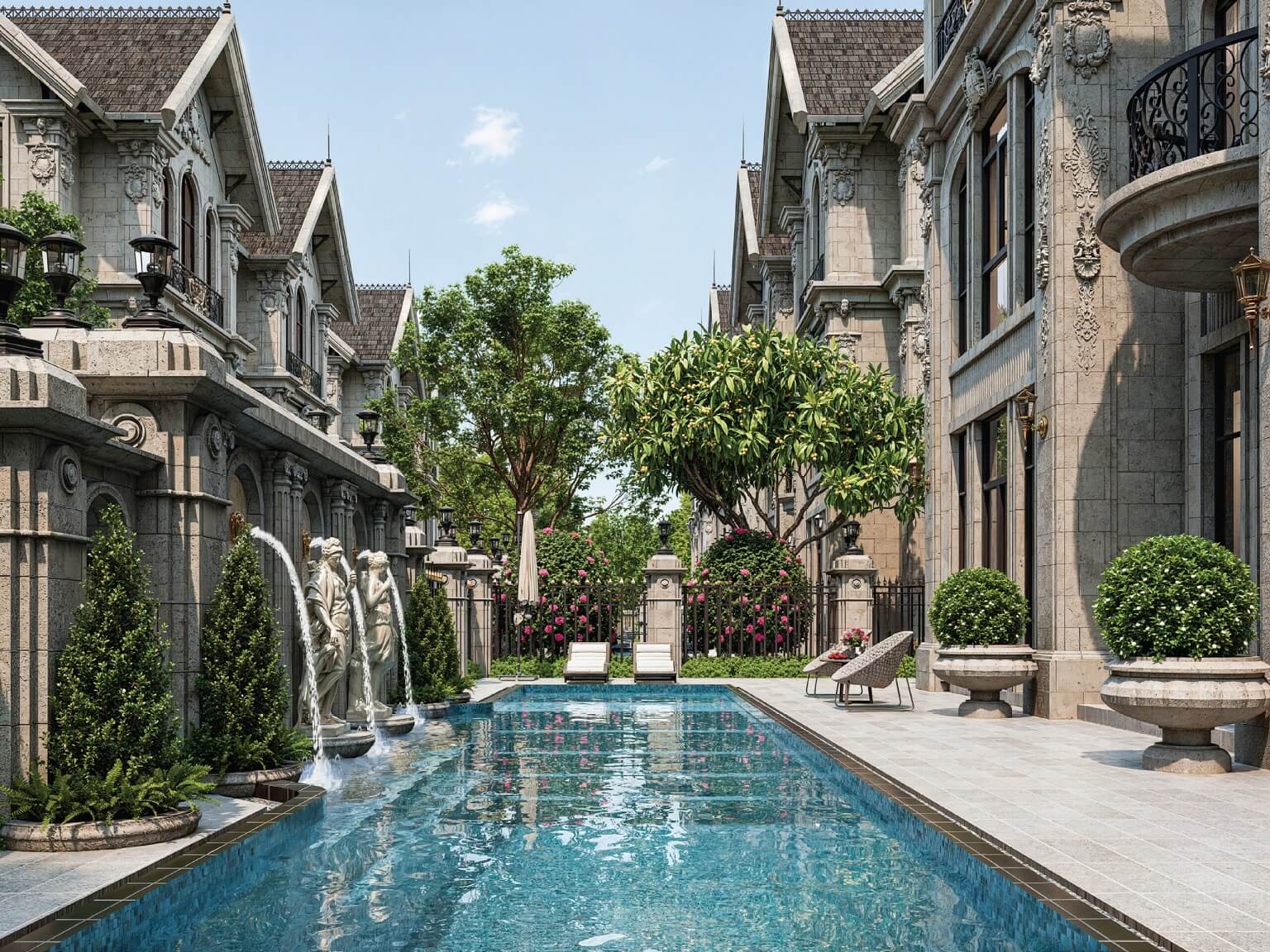 biệt thự noble palace riverside cẩm đình phúc thọ