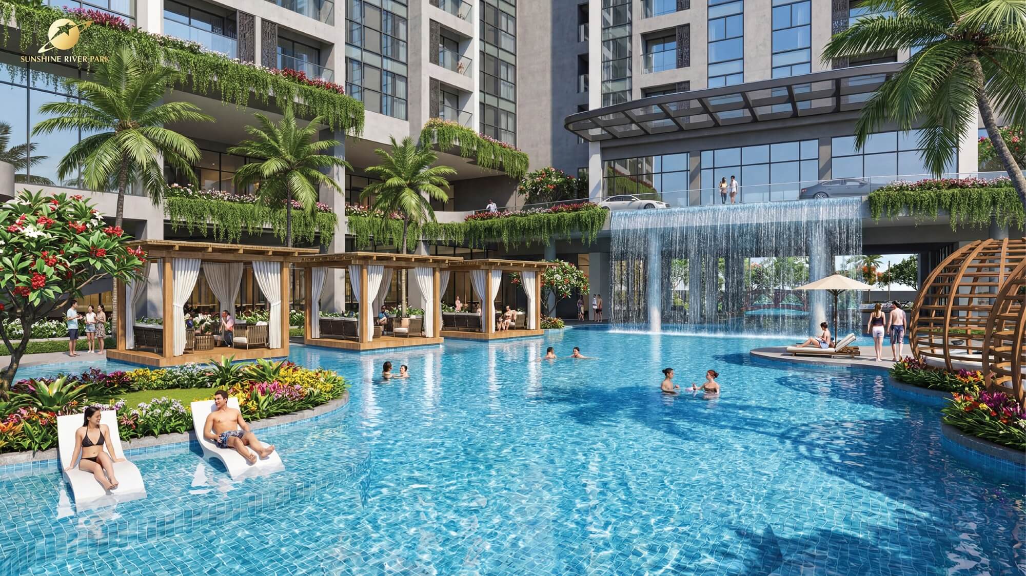 tiện ích dự án sunshine river park ciputra